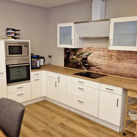 Appartement Auxbrg - 4 Zimmer, Xl Wasserbett, 65 Zoll Tv, Xl Terrasse Augsbourg