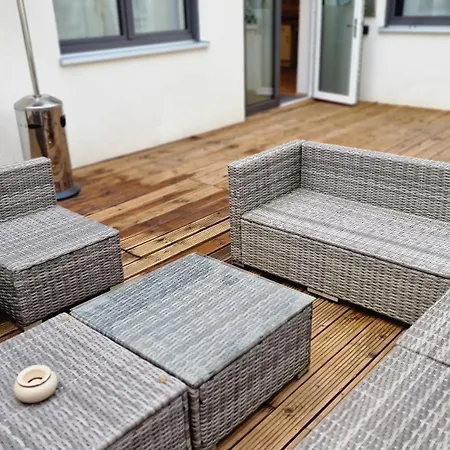 Appartement Auxbrg - 4 Zimmer, Xl Wasserbett, 65 Zoll Tv, Xl Terrasse Augsbourg